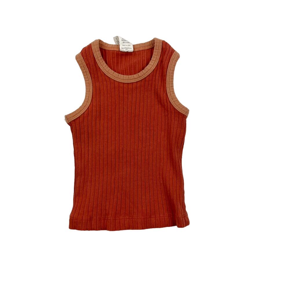 Kate Quinn Ribbed Ringer Racerback Tank - Picture 1 of 6